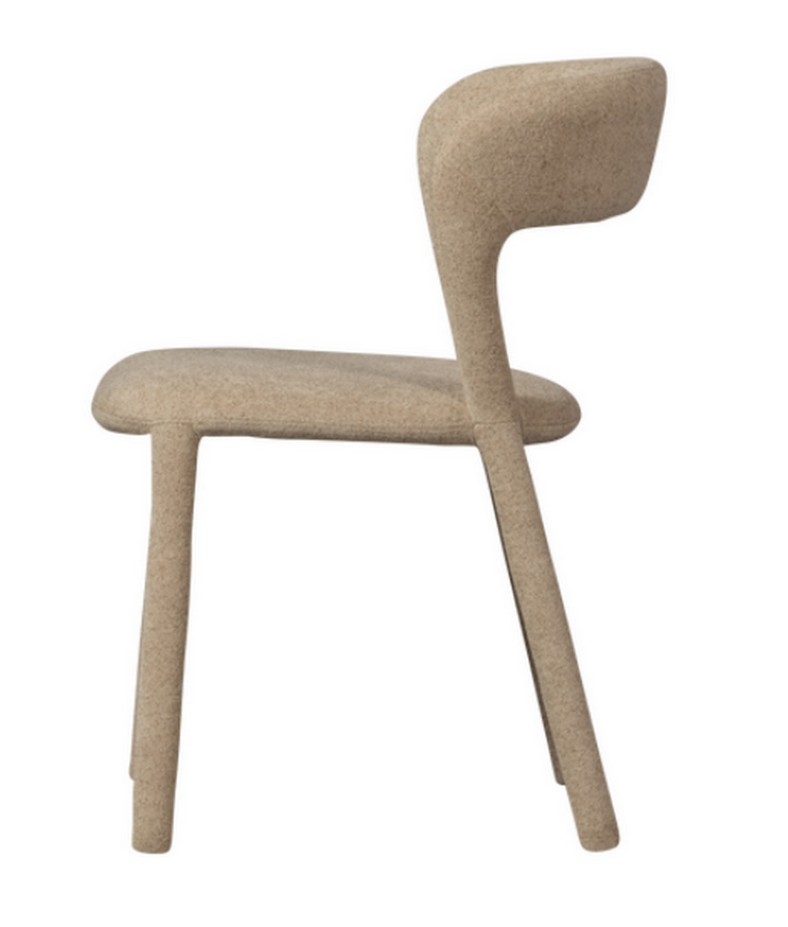 Designerstuhl Noble Stoff sand