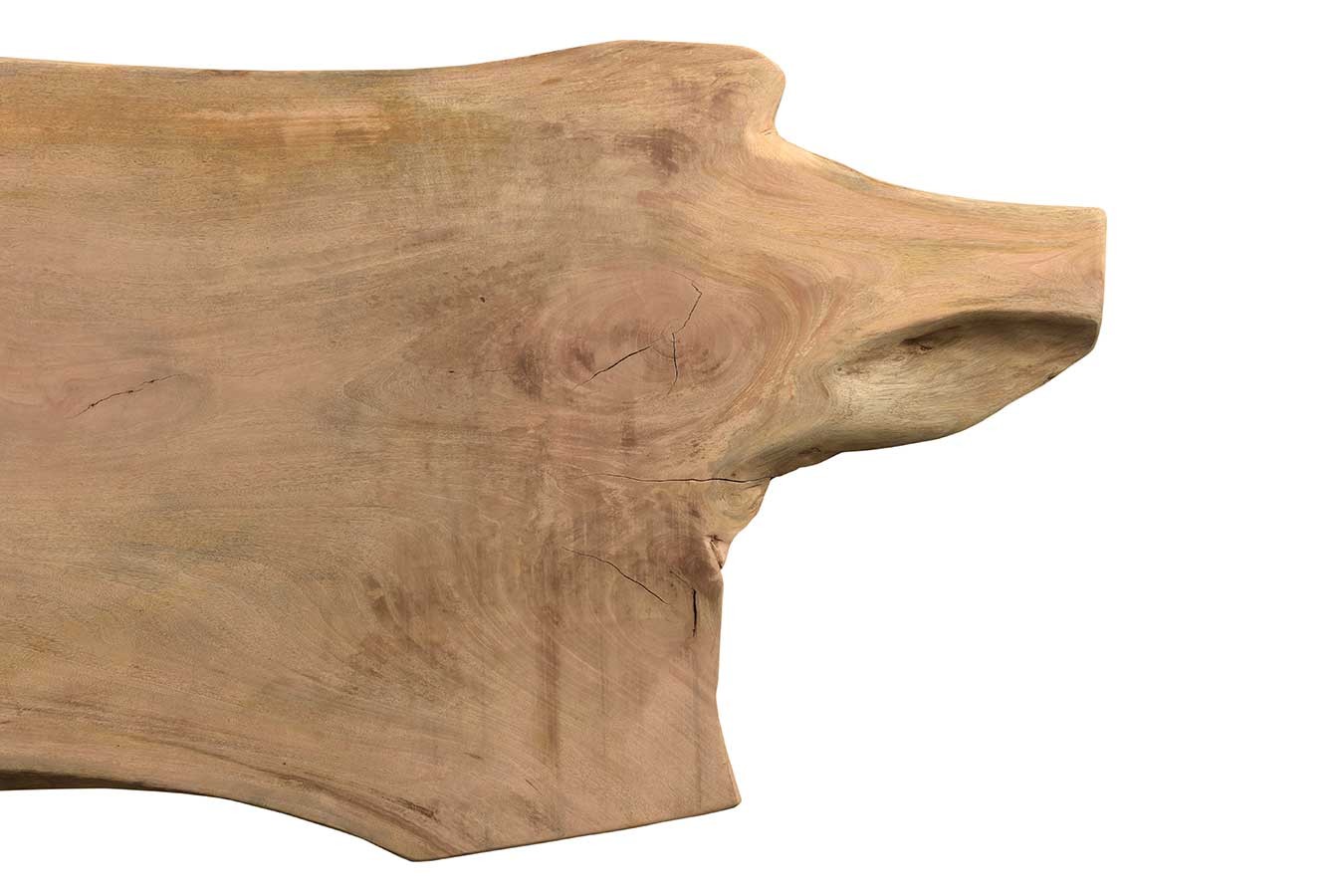 Tischplatte Monolith Mangoholz 350x108cm