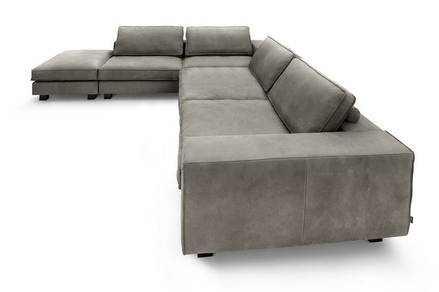 Sofakombination Long Beach Leder