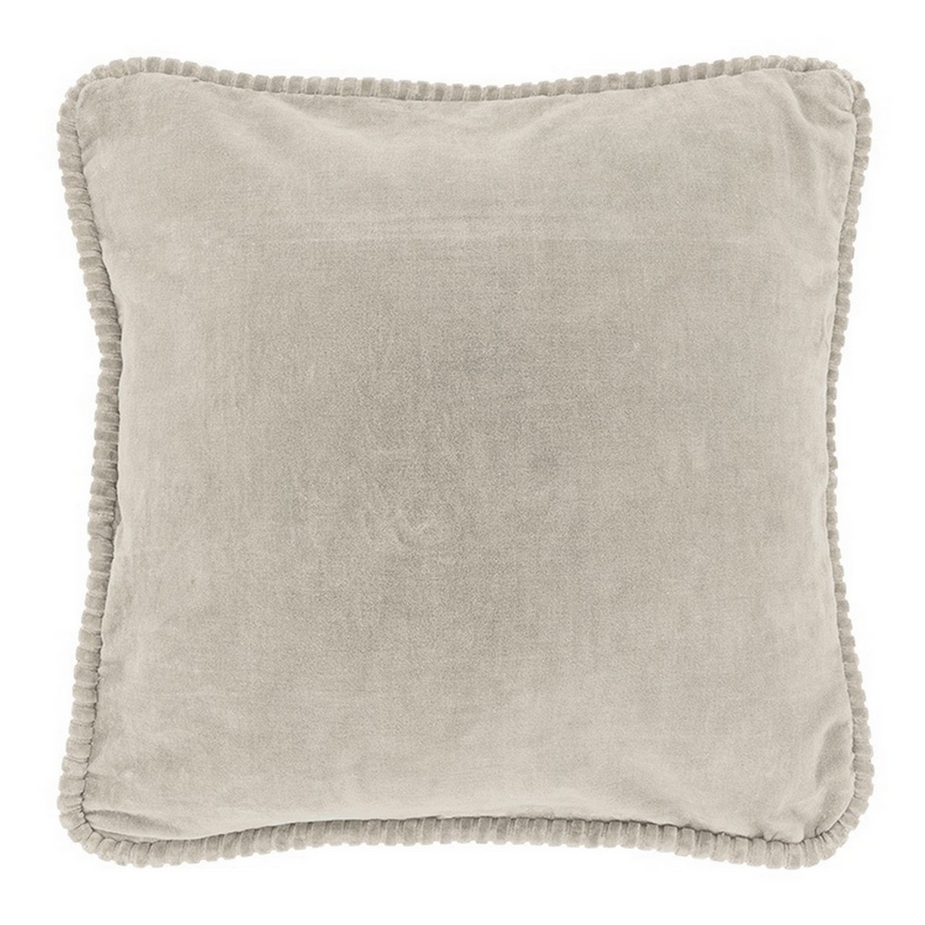 Kissen Carmen Samt creme 45*45 cm