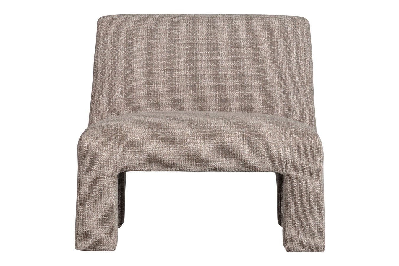 Designersessel Lavida Stoff natur