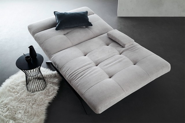 Relaxliege maxi Rovere silber