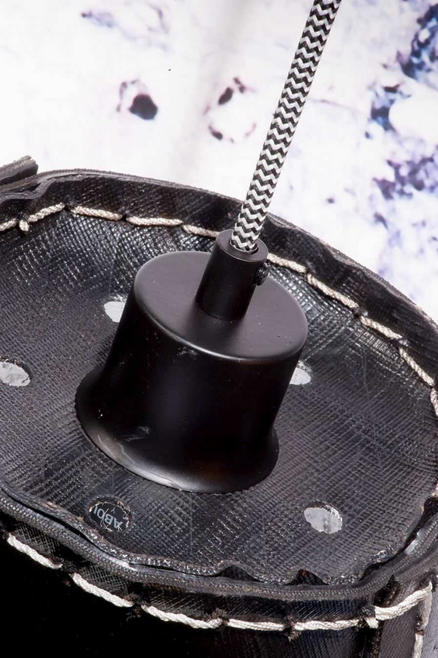 Hängelampe Amazon 1er Gummi schwarz H 25