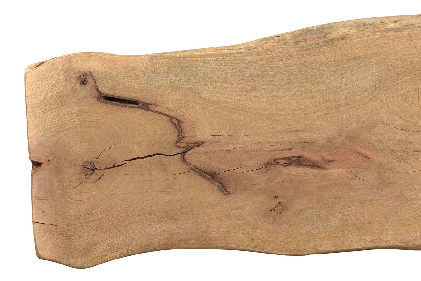 Tischplatte Mangoholz Monolith 351x90 cm