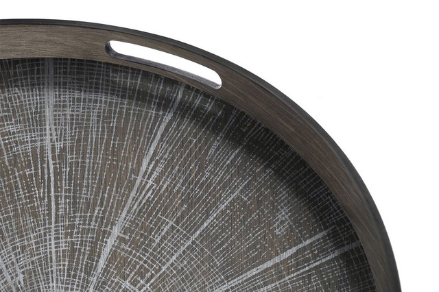 Notre Monde Tablett Driftwood rund D 48 cm