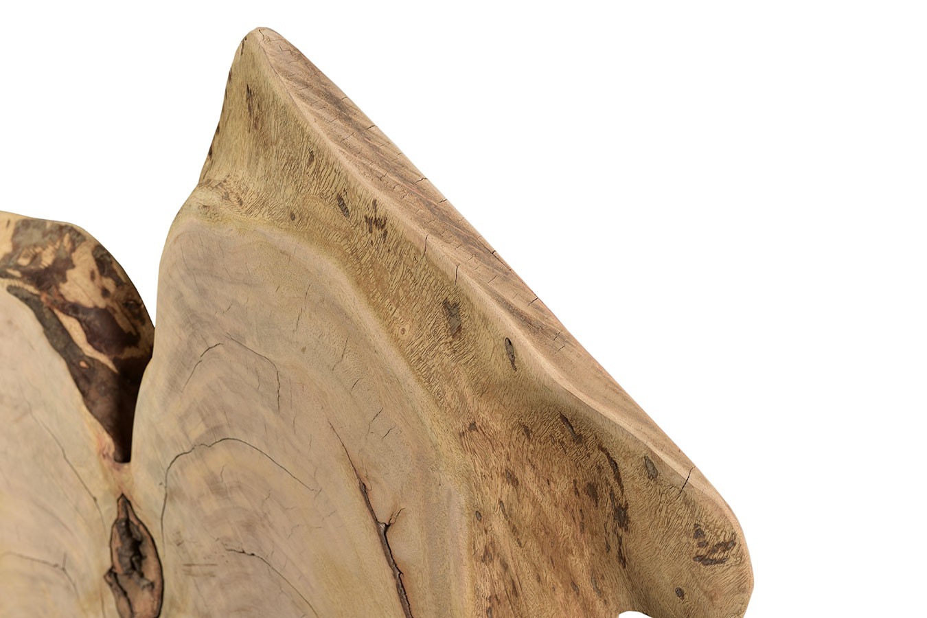 Tischplatte Mangoholz Monolith 80x77 cm