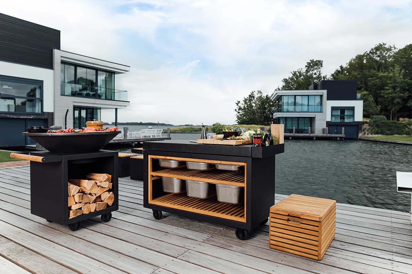 Ofyr Kühlbox Teakholz
