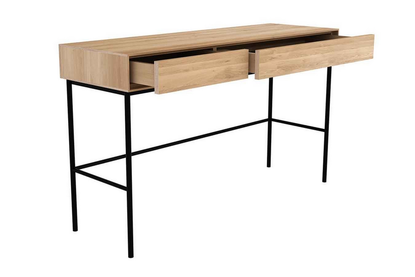 Schreibtisch Whitebird Eiche natur B 127 cm