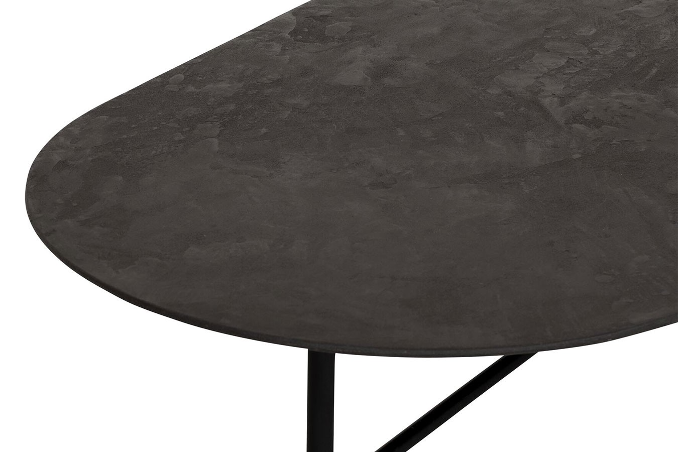 Couchtisch Soho Mortex schwarz B 150 cm