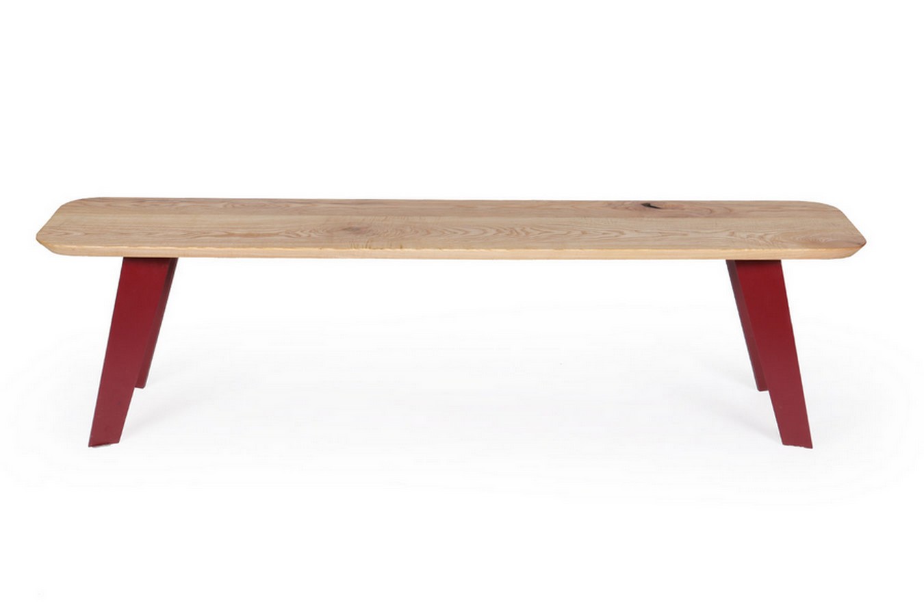Sitzbank Esche massiv B 180 cm