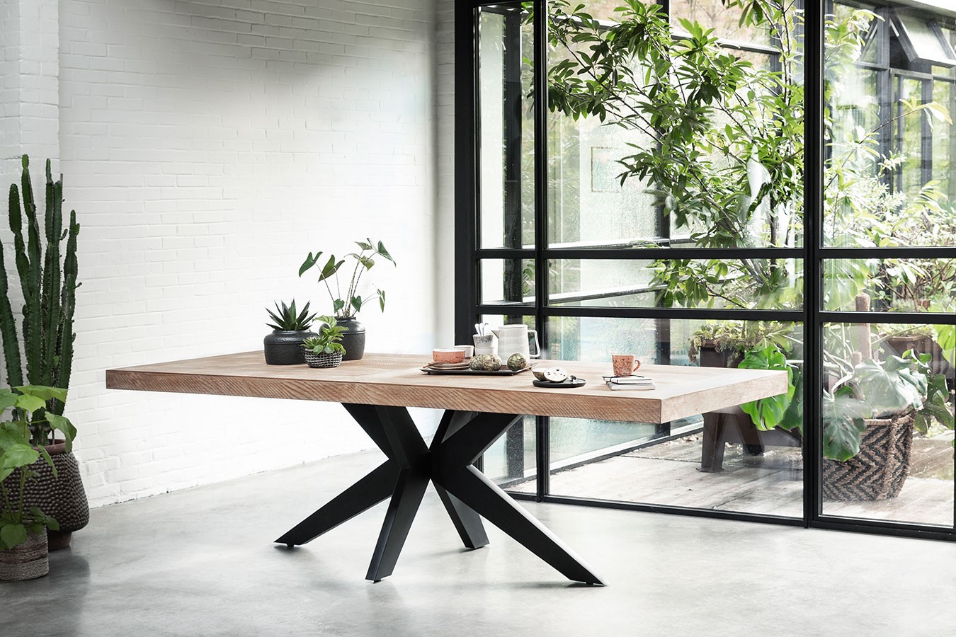 Esstisch Lincoln Teak natur B 260 cm