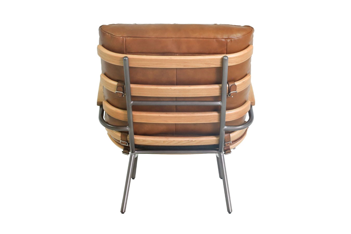 Designsessel Marco Chester Leder hellbraun