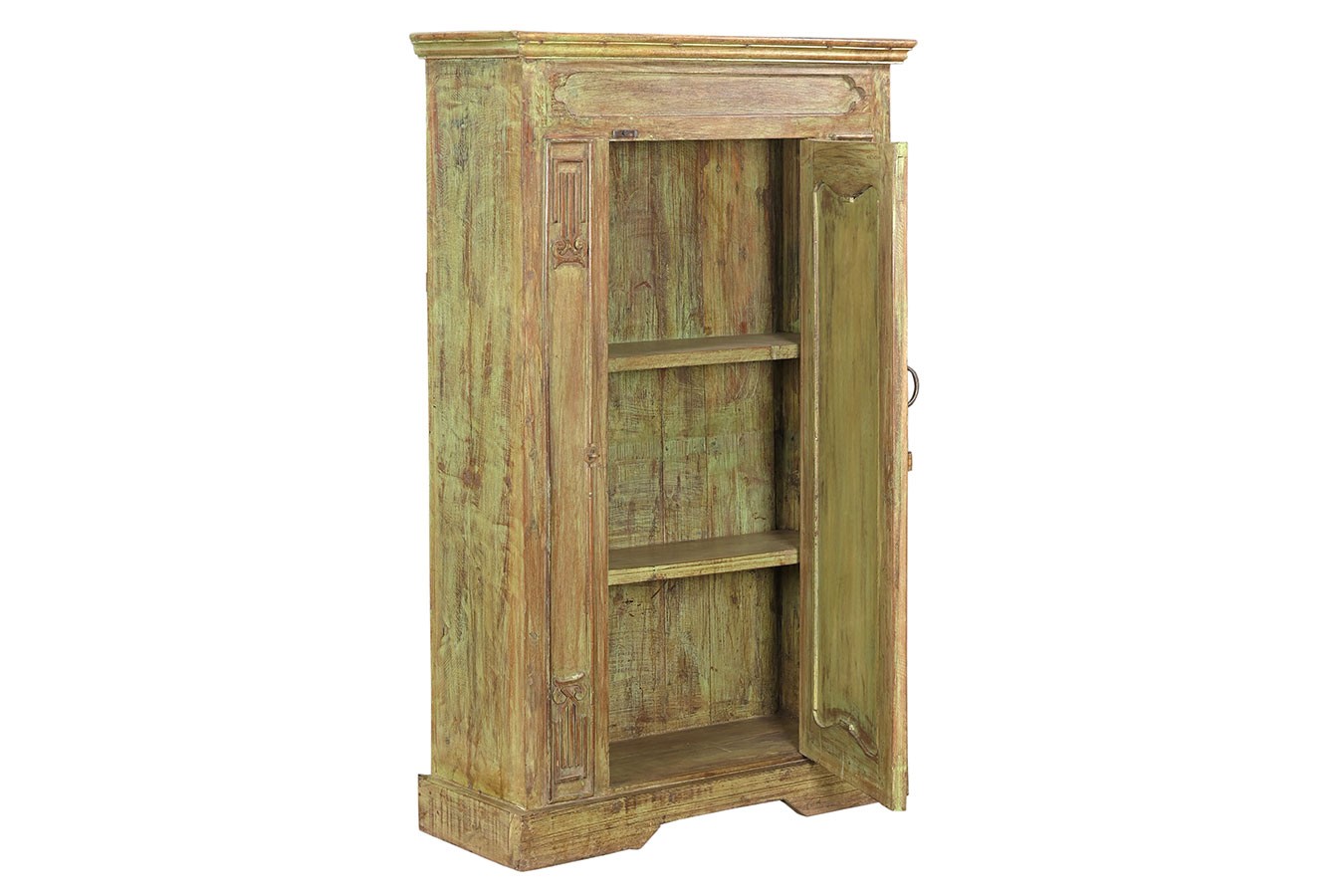 Beistellschrank Vintage gelb