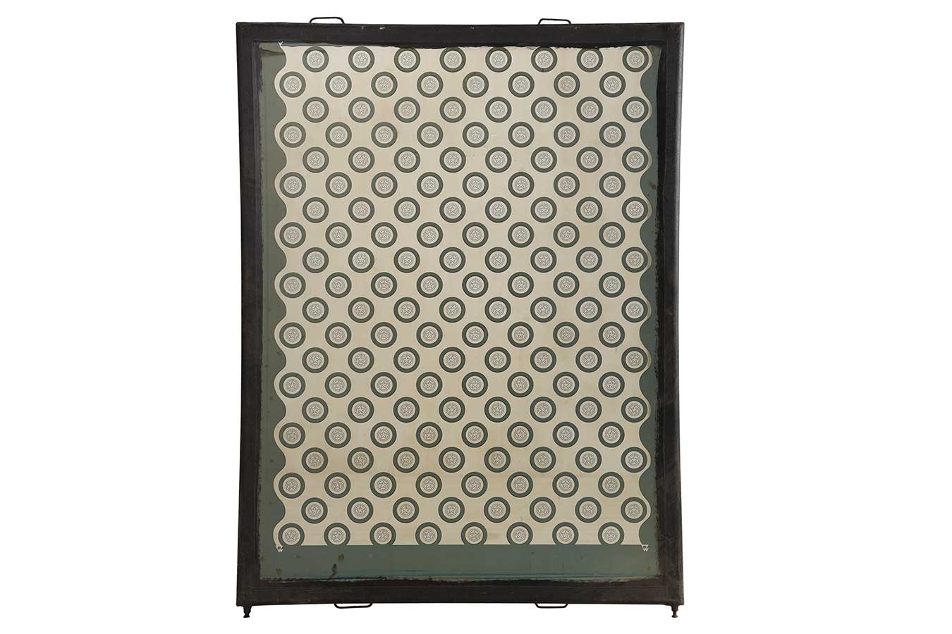 Wandbild Siebdruck Vintage