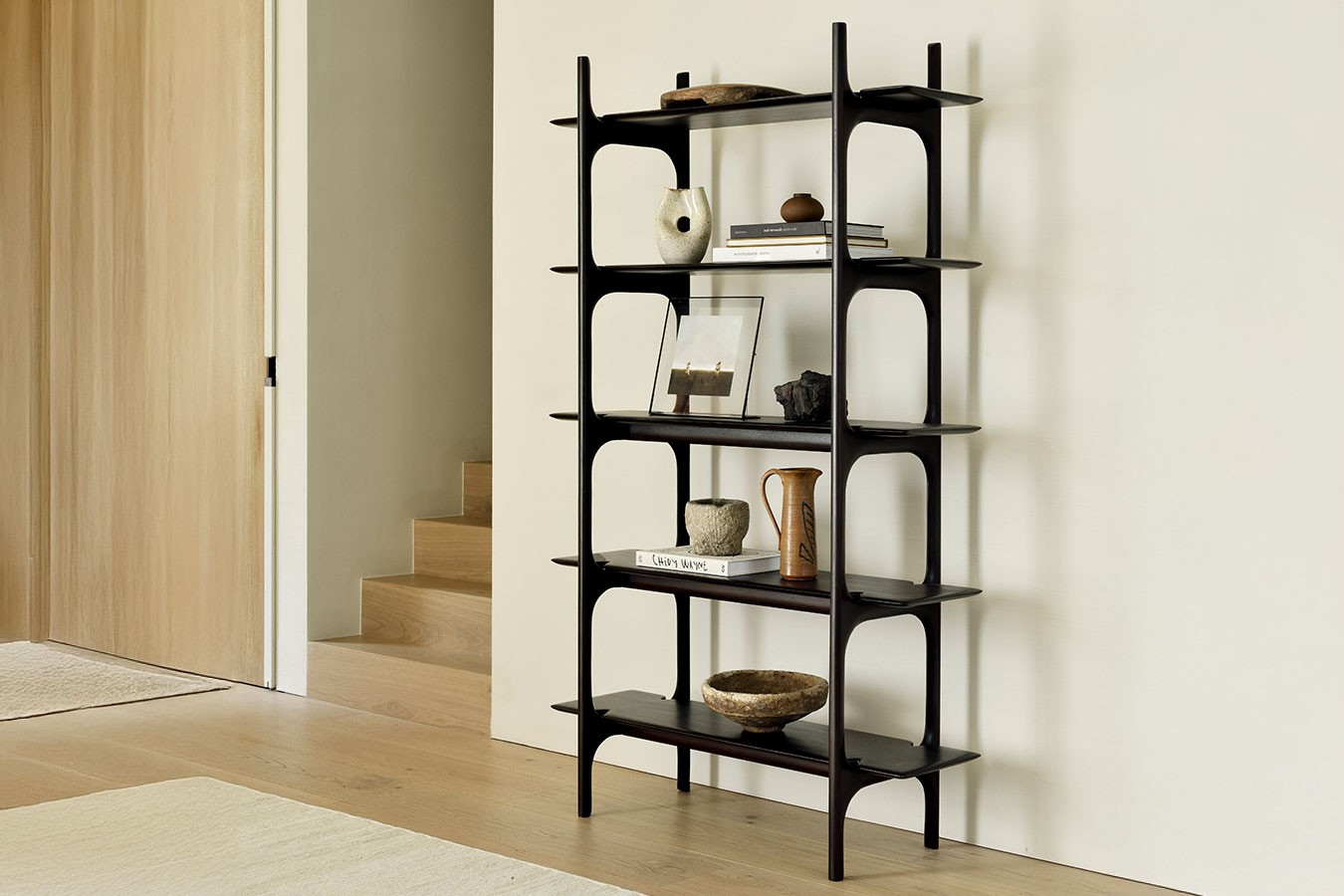 Bücherregal PI Mahagoni H 187 cm