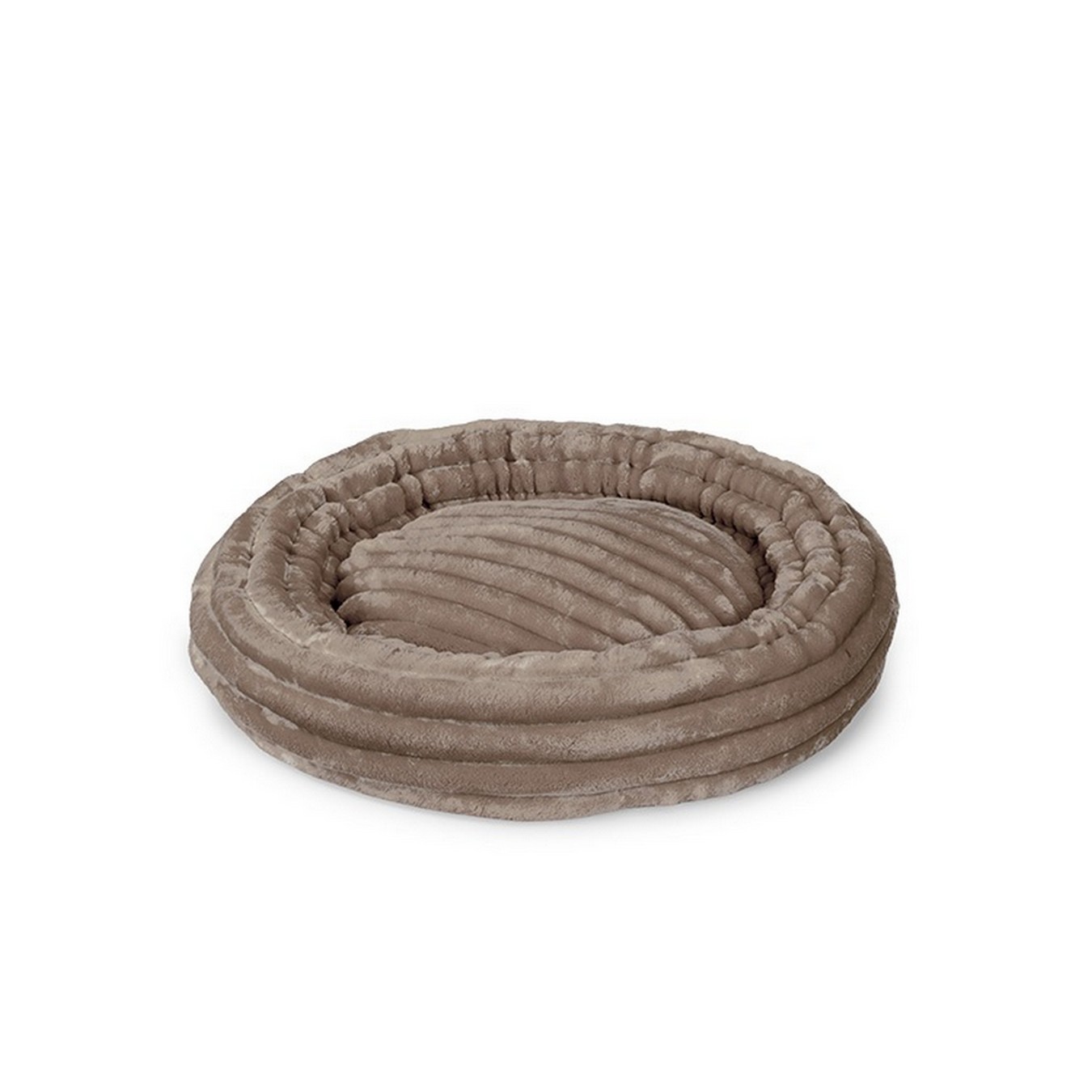 Hundebett Flex rund taupe D 75 cm