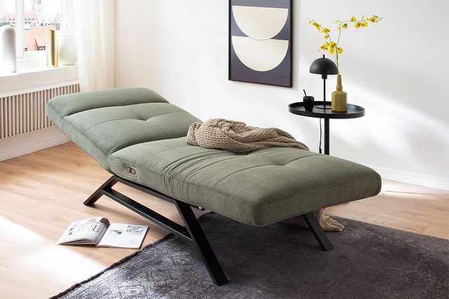Relaxliege Rovere Feincord olive