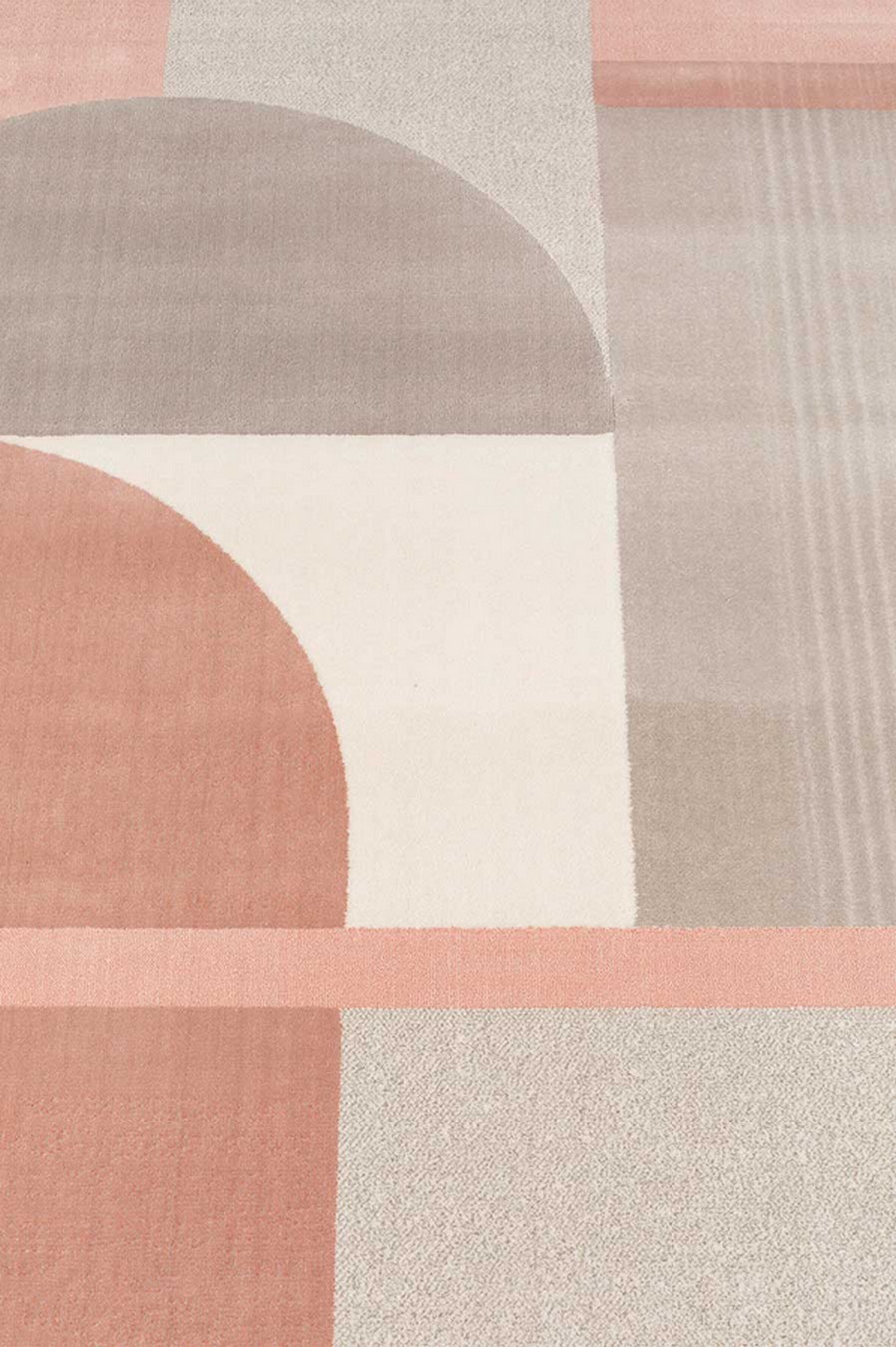 Teppich grau rosa 230 x 160cm