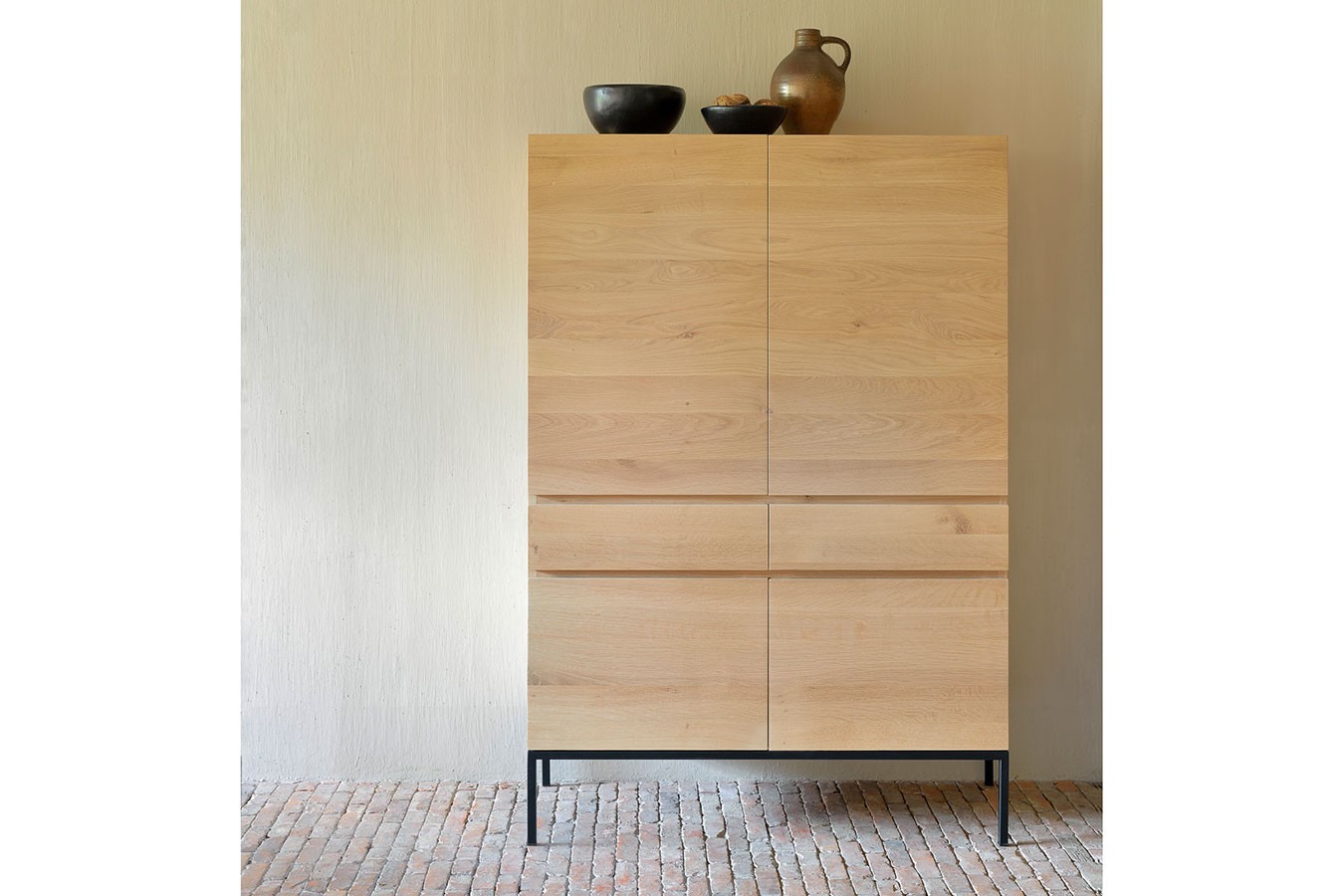 Schrank Ligna Eiche natur H 162 cm