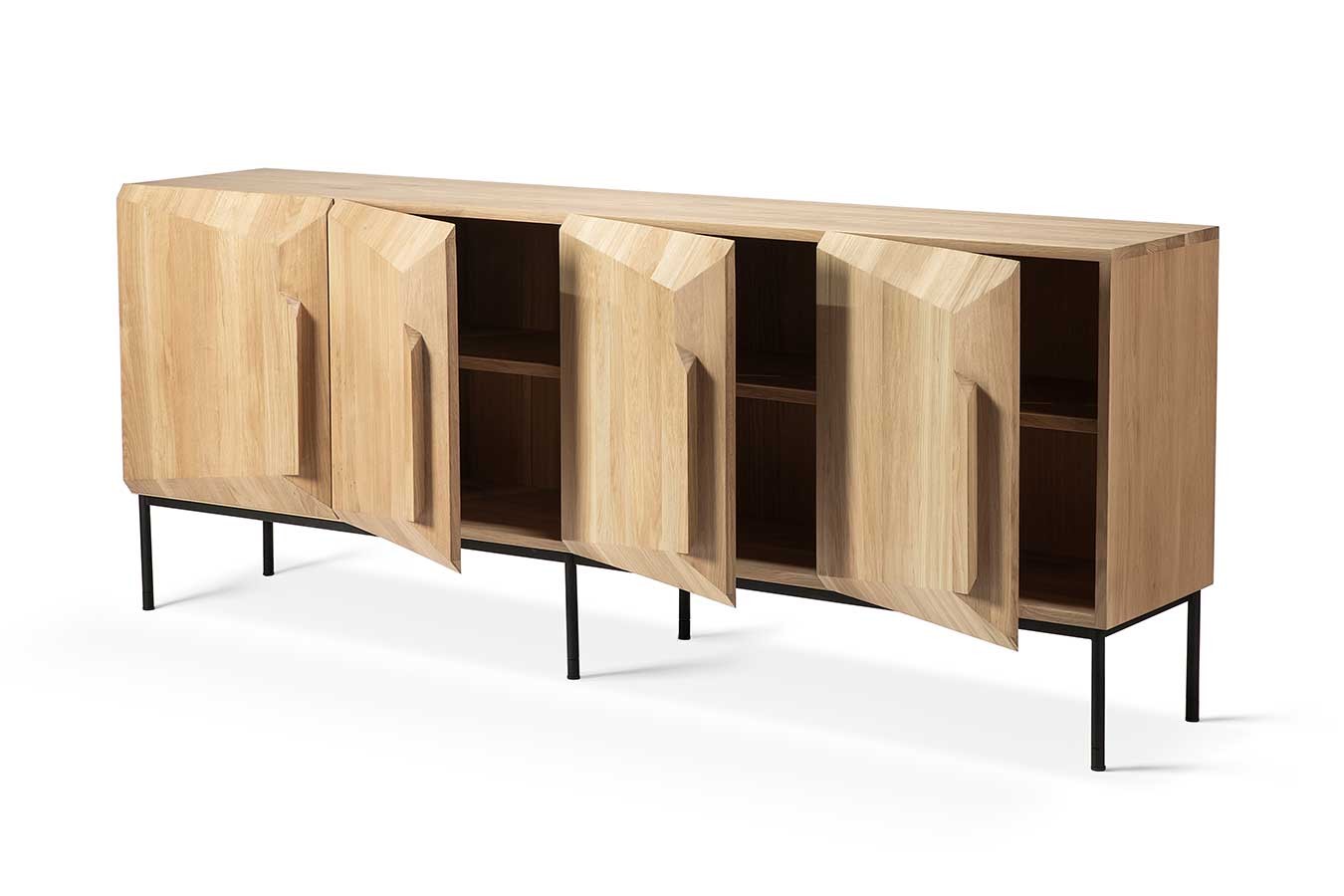 Sideboard Stairs Eiche natur B 200 cm