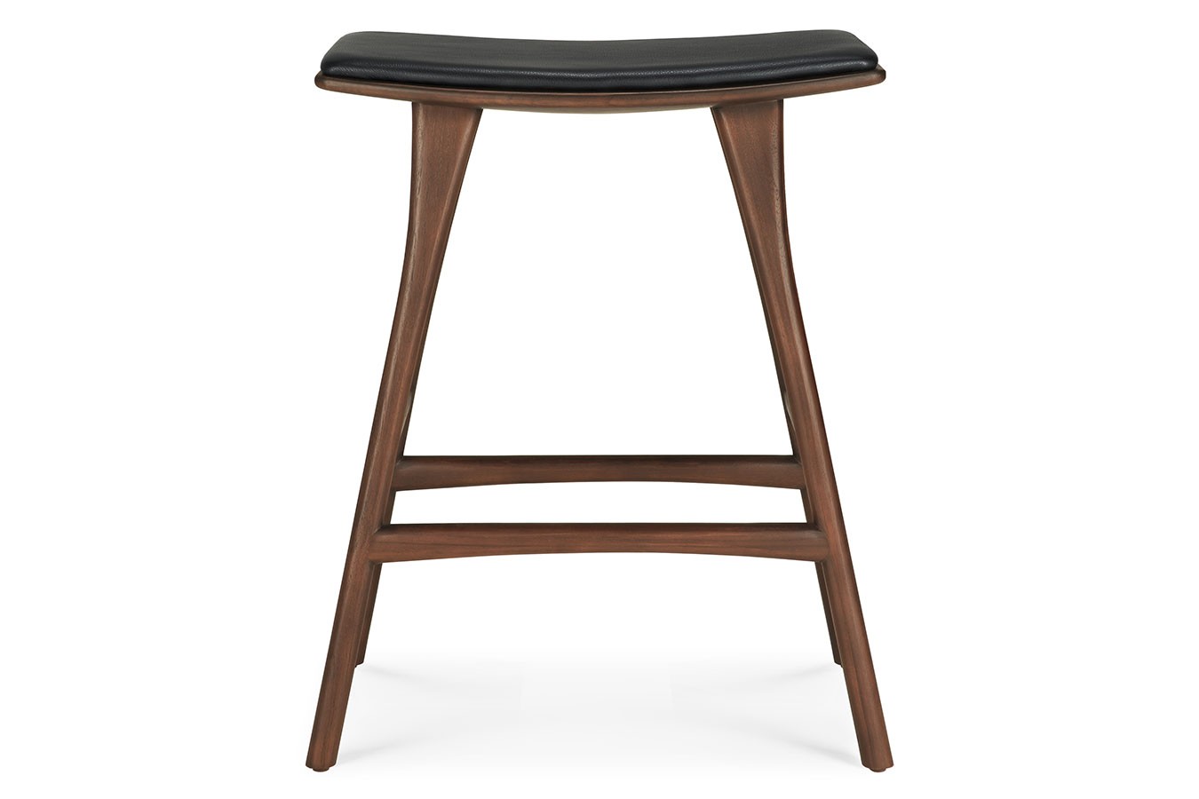 Tresenhocker Osso Teak gepolstert