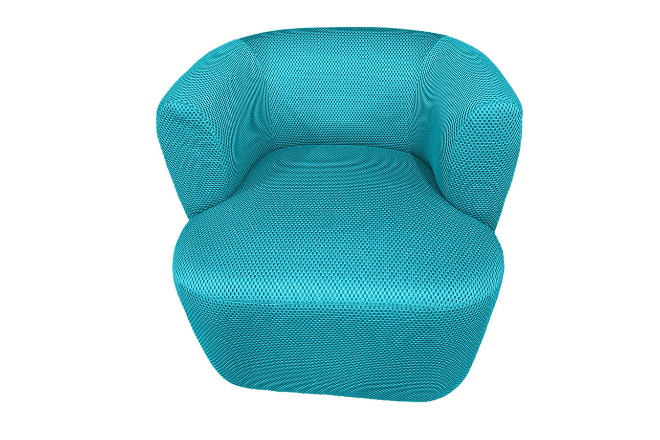 Sessel Nidou Stoff petrol
