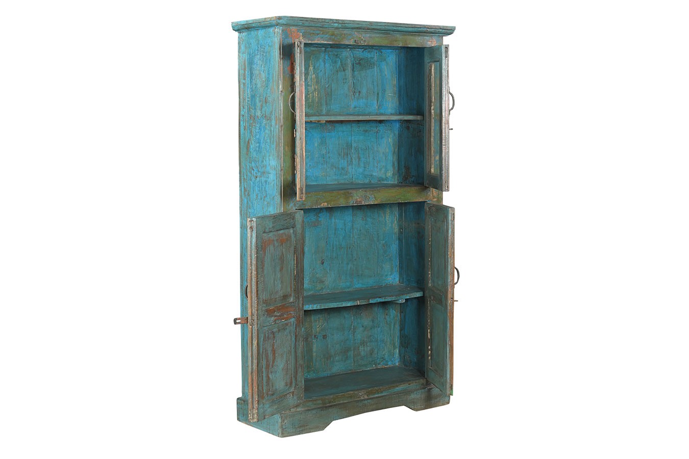 Vitrinenschrank Vintage grün
