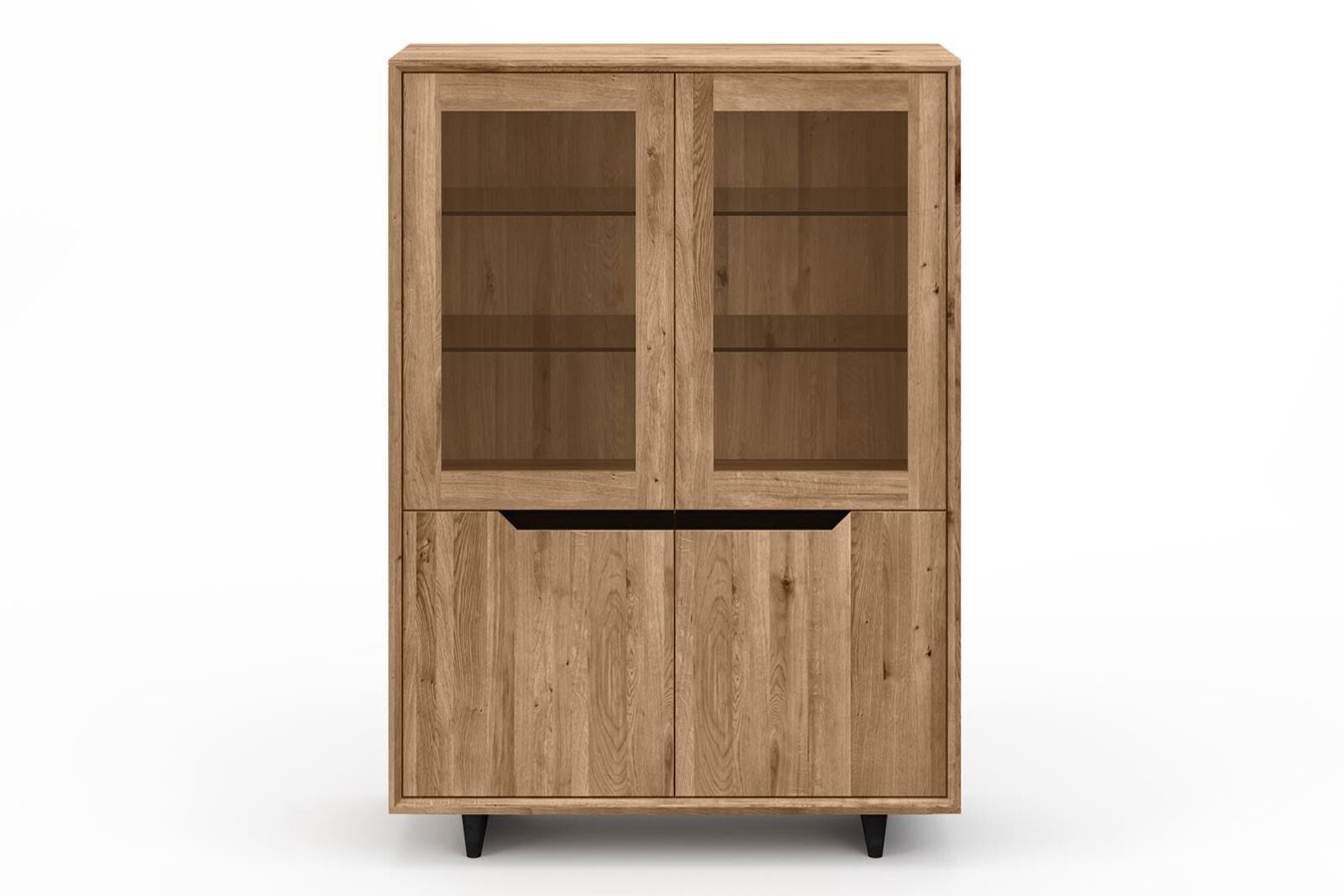 Vitrinenschrank EXTREME Eiche H 170 cm
