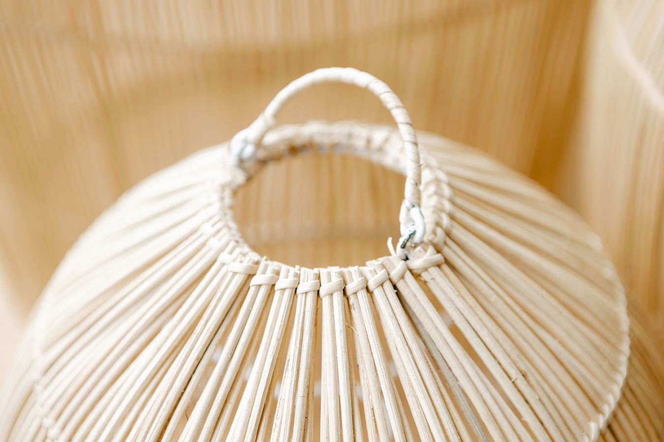 Lampenschirm Isla Rattan natural L