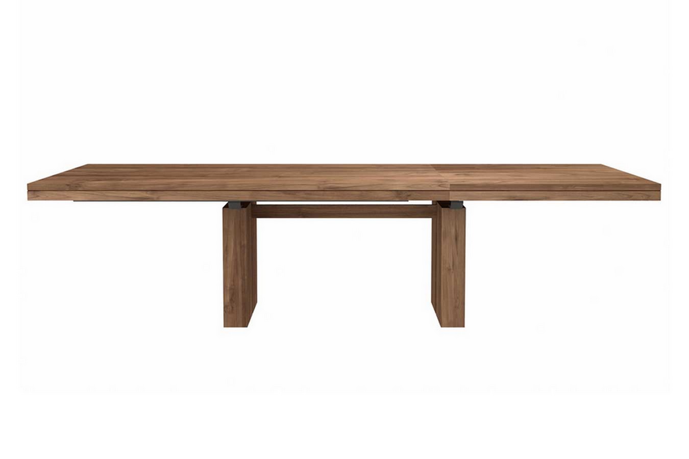 Ausziehtisch Double Teak massiv B 200 > 300 cm