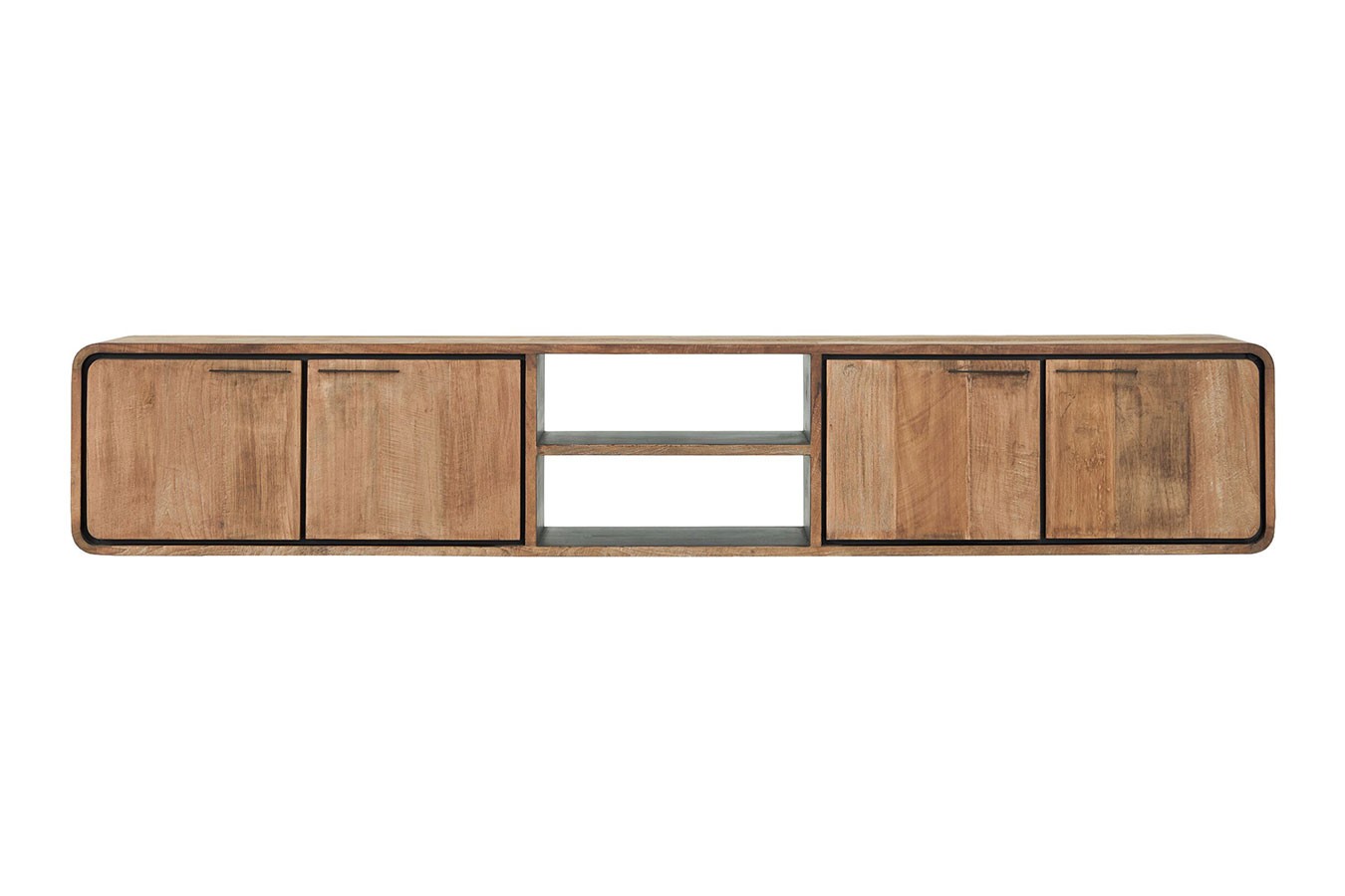 TV-Board hängend Evo Teak B 225 cm