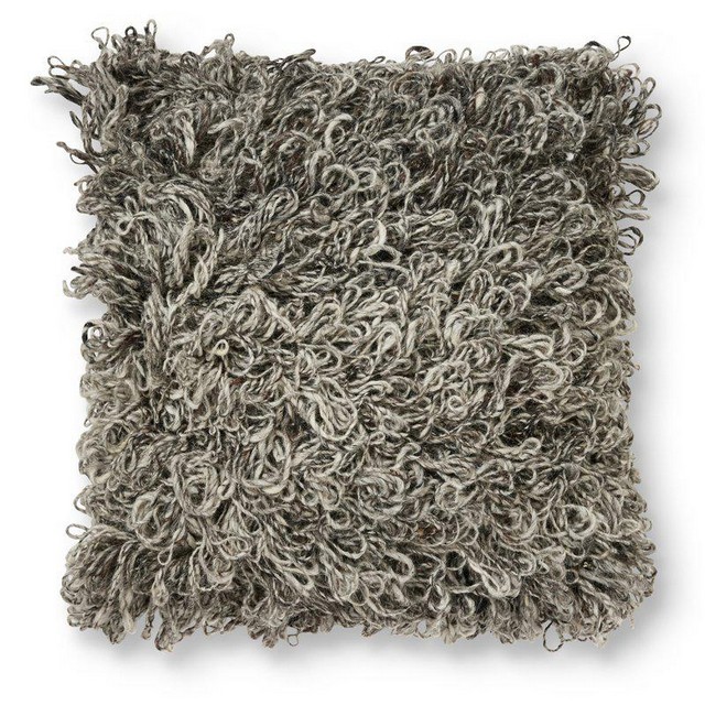 Kissenhülle Curly dunkelgrau