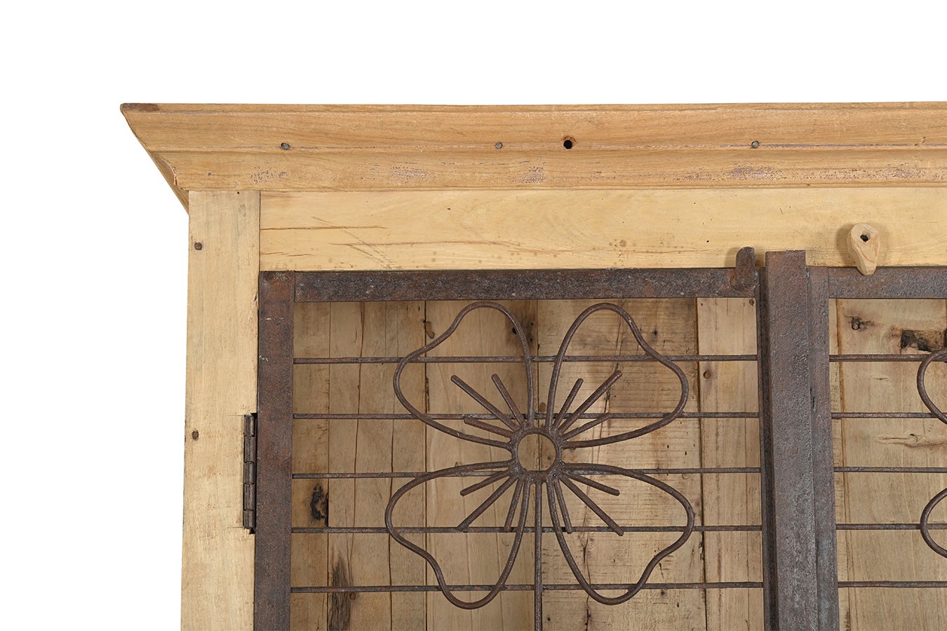Vitrinenschrank Vintage natur