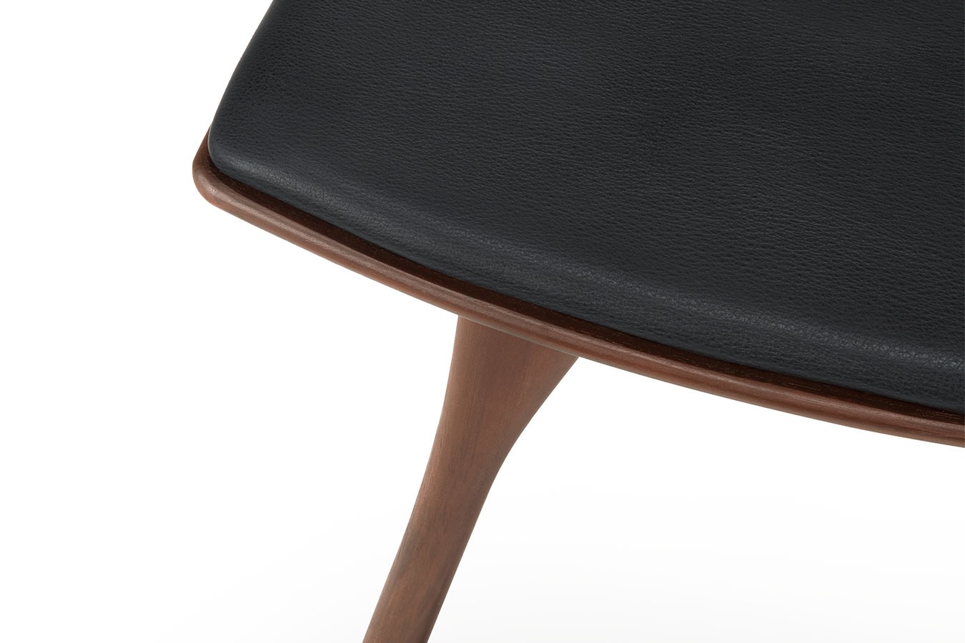 Sitzhocker Osso Teak gepolstert