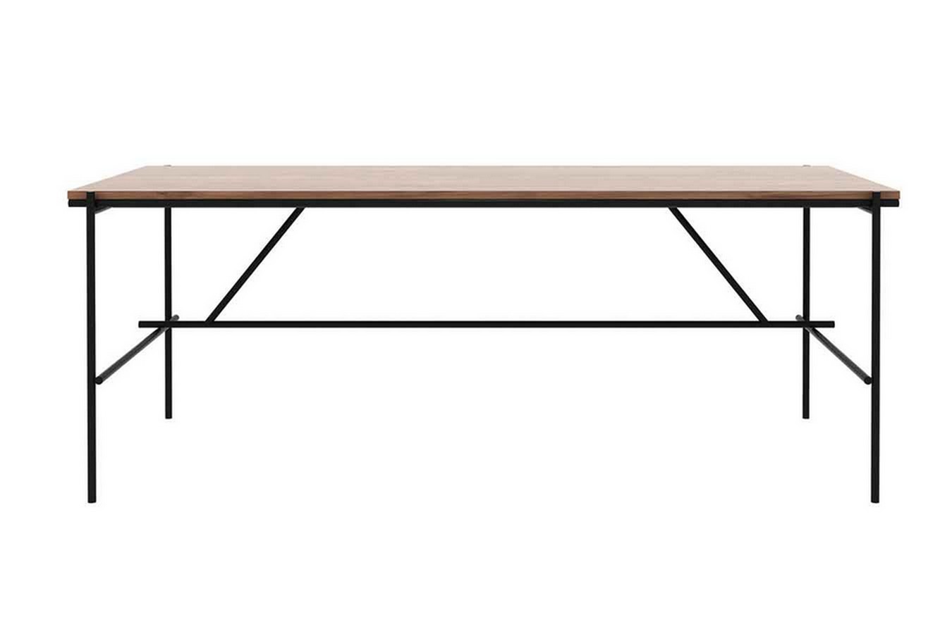 Schreibtisch Oscar Teak Metall B 160 cm