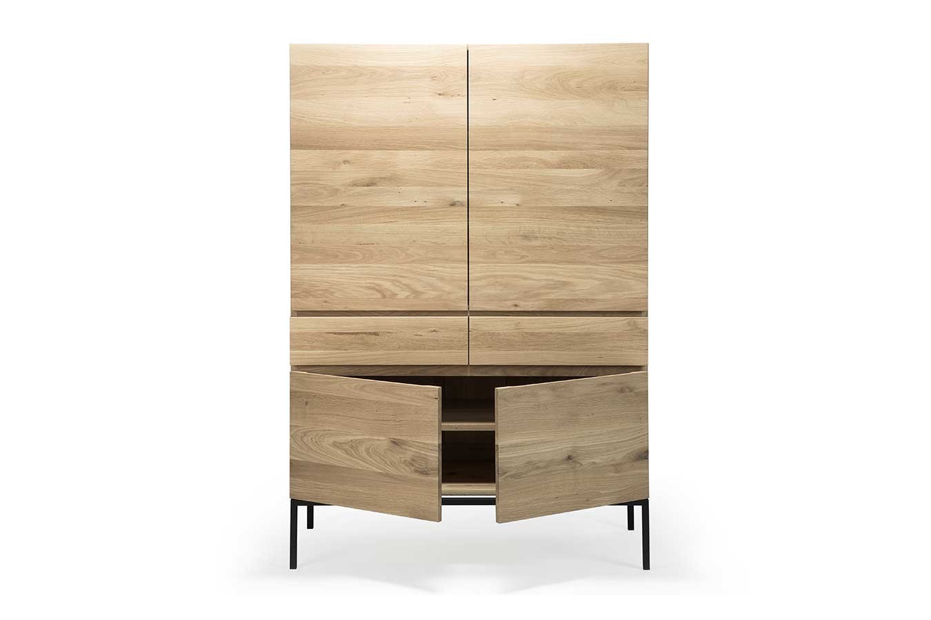 Schrank Ligna Eiche natur H 162 cm