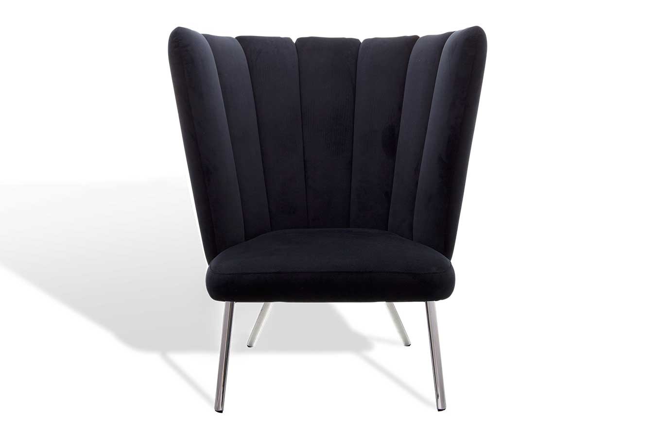 Sessel Gaia Calice Samt blau