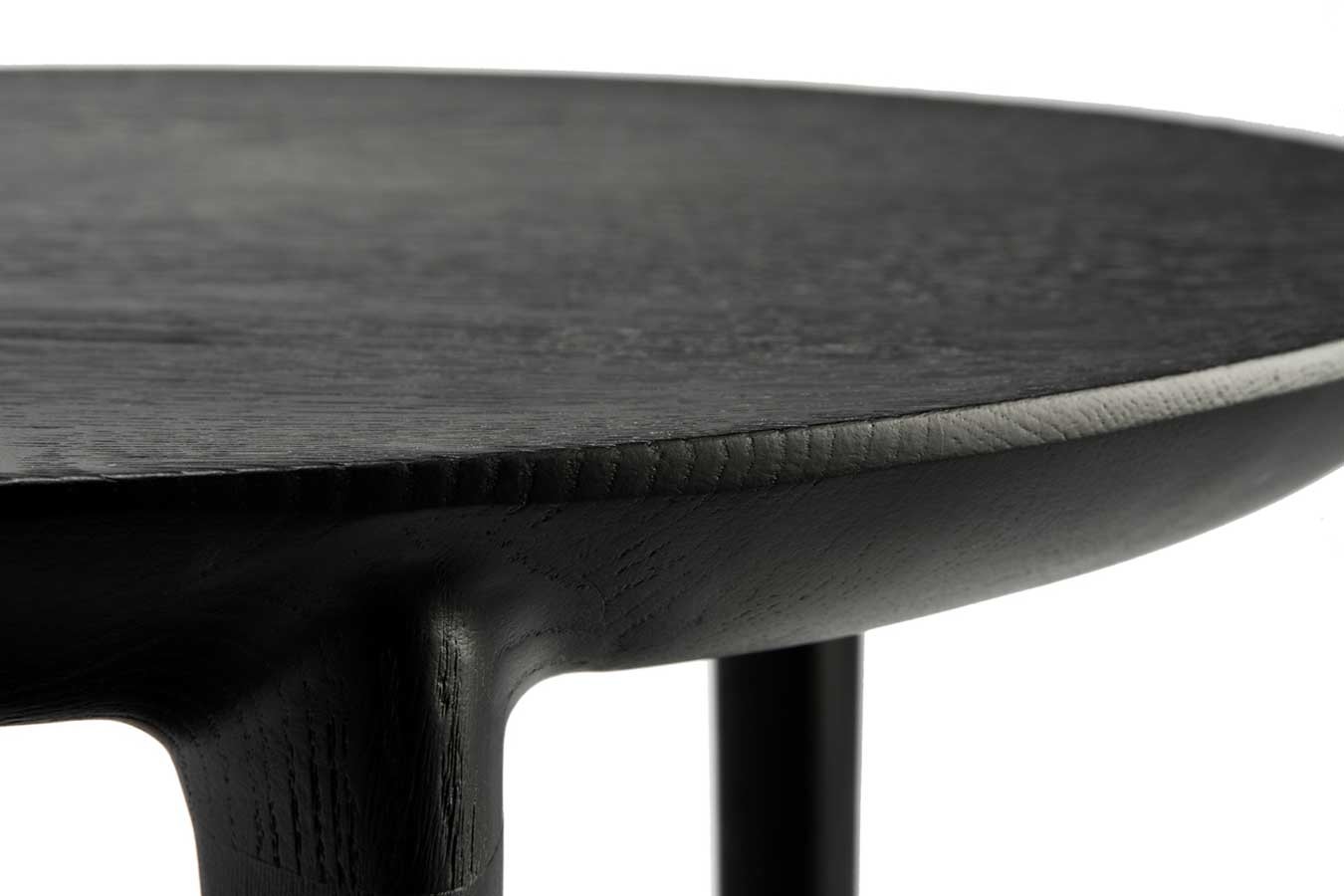 Beistelltisch Bok Eiche schwarz