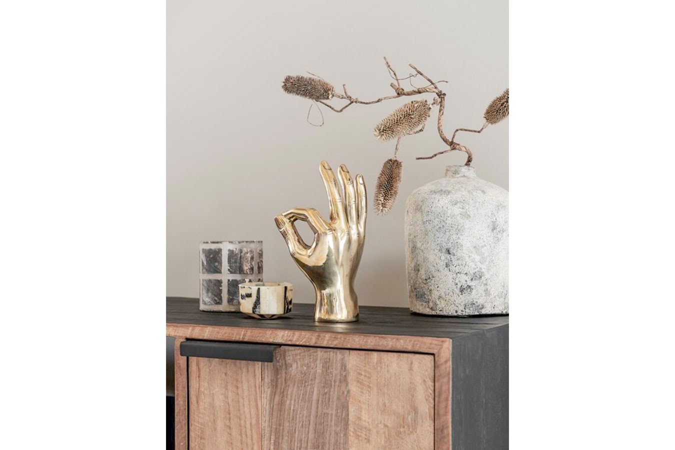 Sideboard Cosmo Teak natur B 165 cm