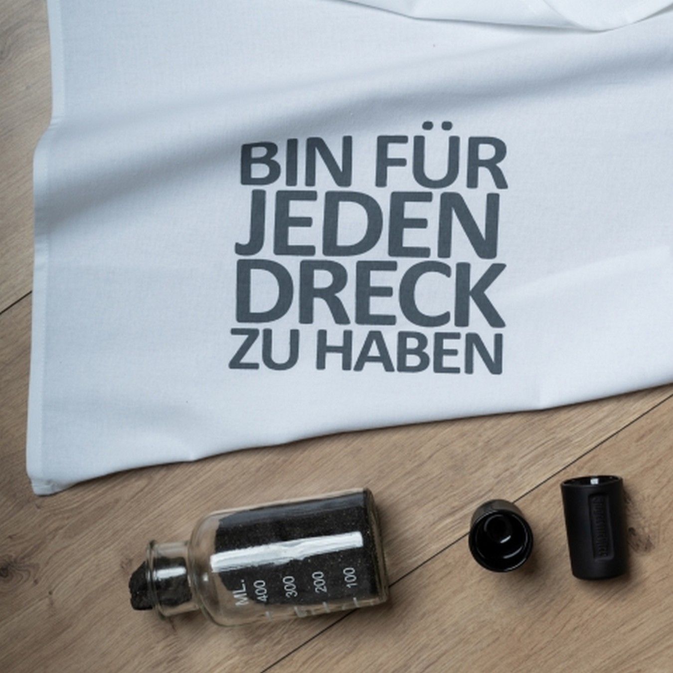 Geschirrtuch Bin für jeden..
