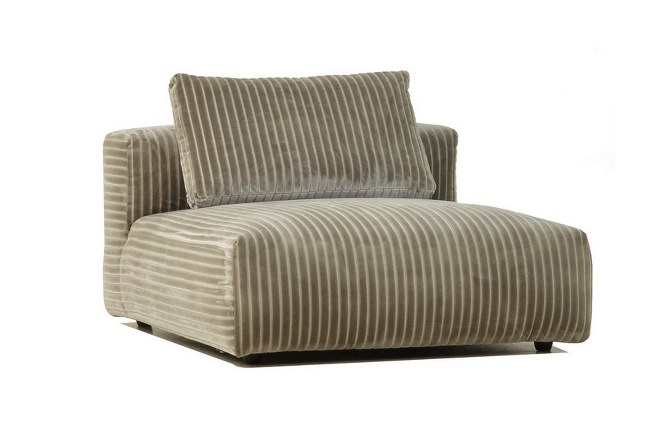 Modulsofa Tarzan Stoff Leder Mix natur