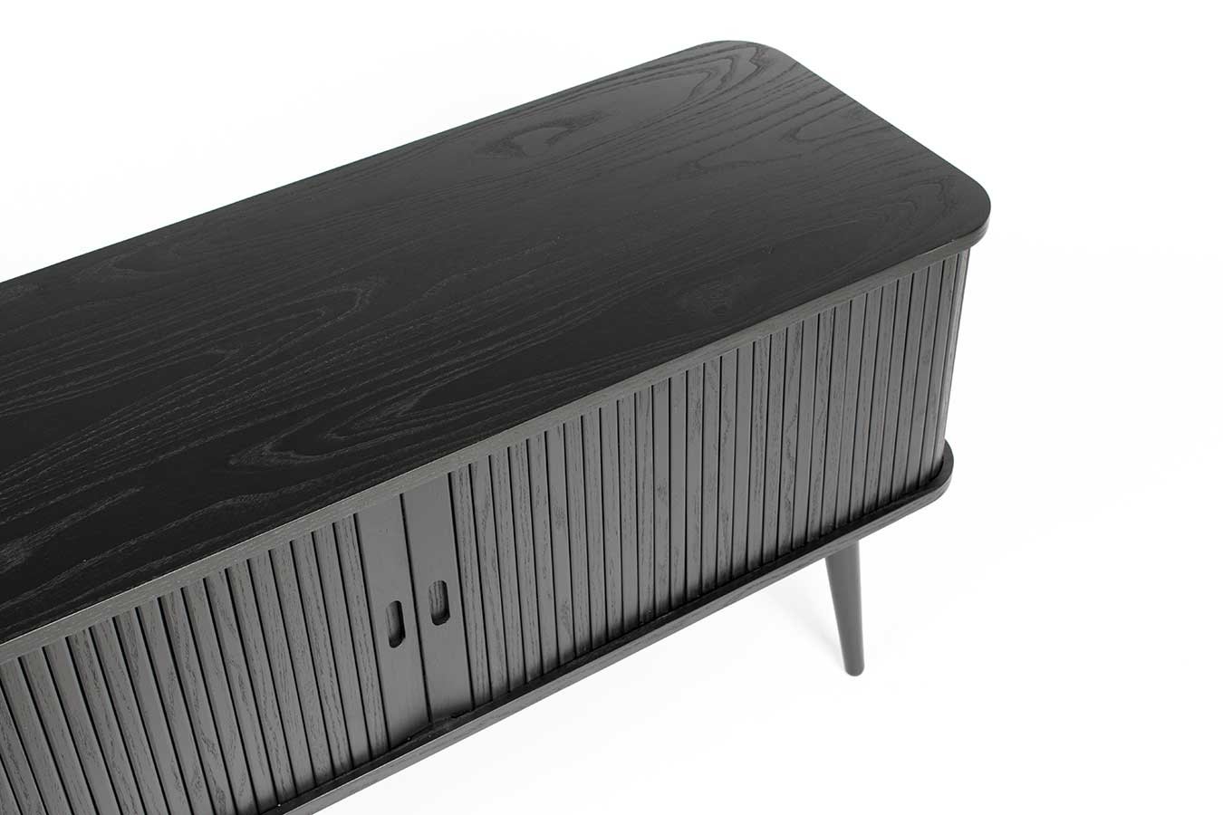 TV Board Barbara schwarz B 120 cm