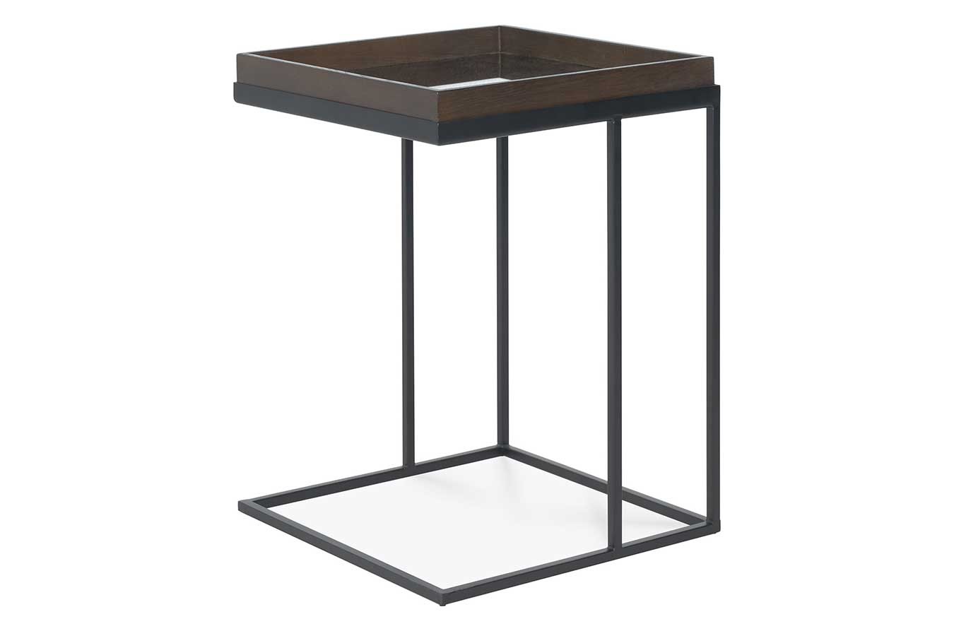 Beistelltisch schwarz 39x39 cm