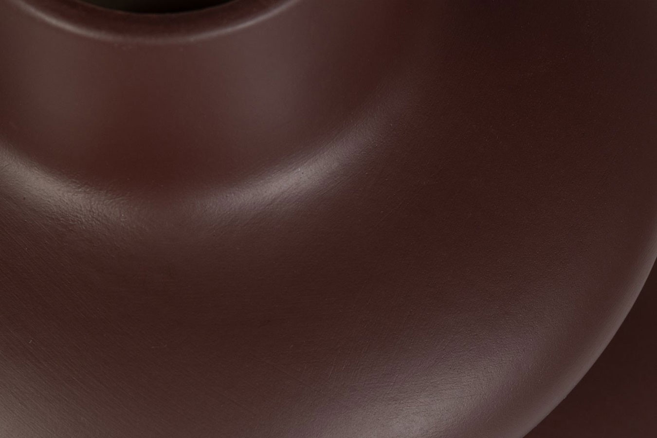 Dekovase Sensual Keramik braun H 29 cm