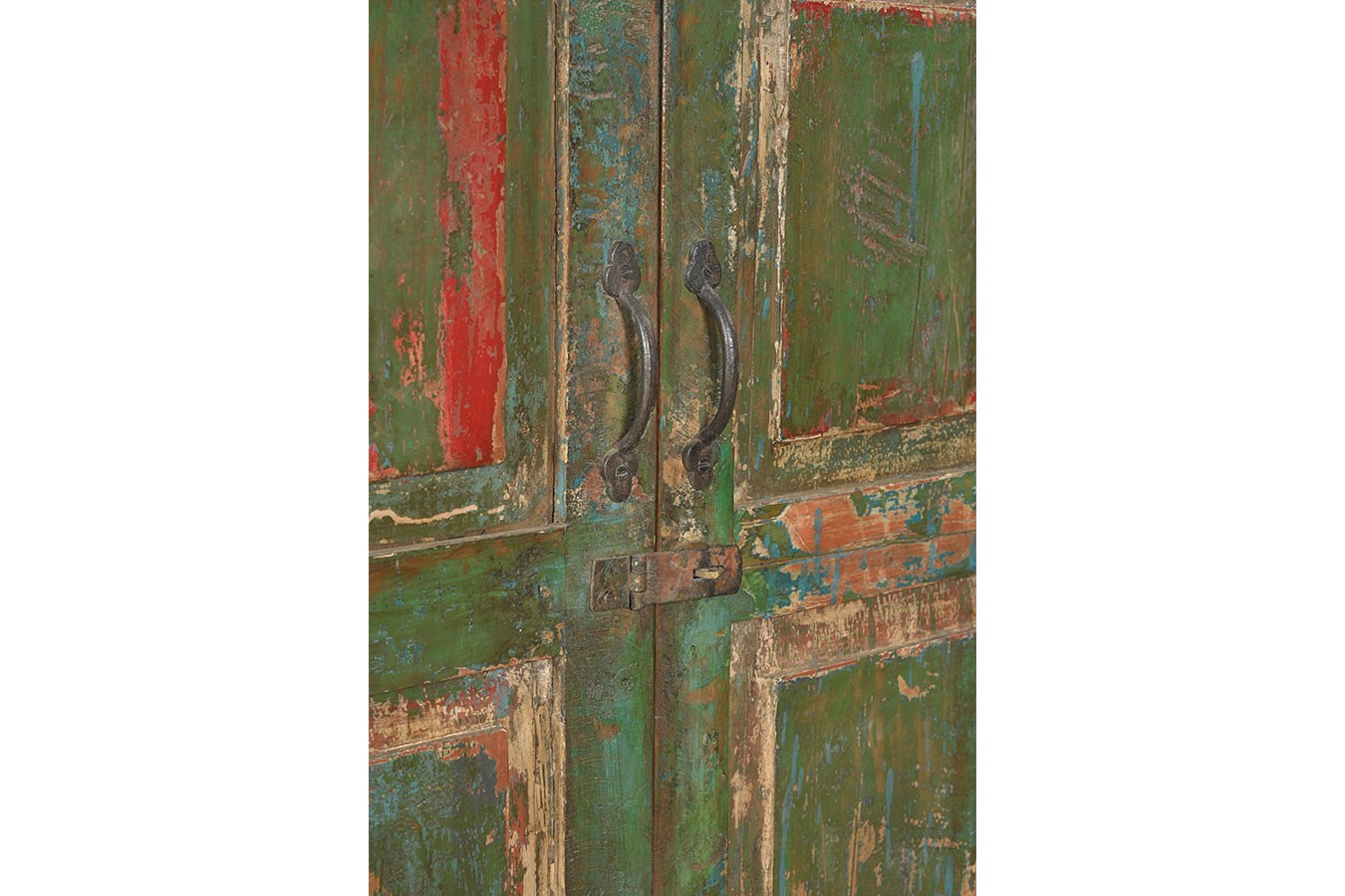 Vitrinenschrank Vintage grün
