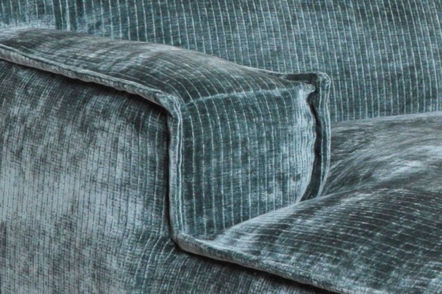 Ecksofa Plantes Cord petrol