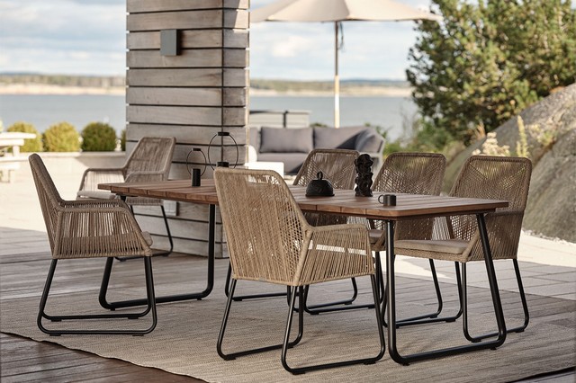 Outdoortisch Nolli Teak natur 175cm