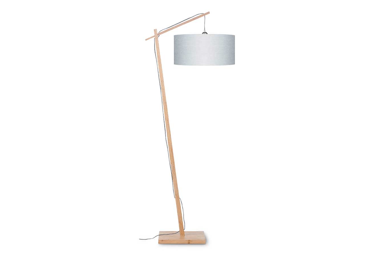 Stehlampe Andes Bambus hellgrau H 176