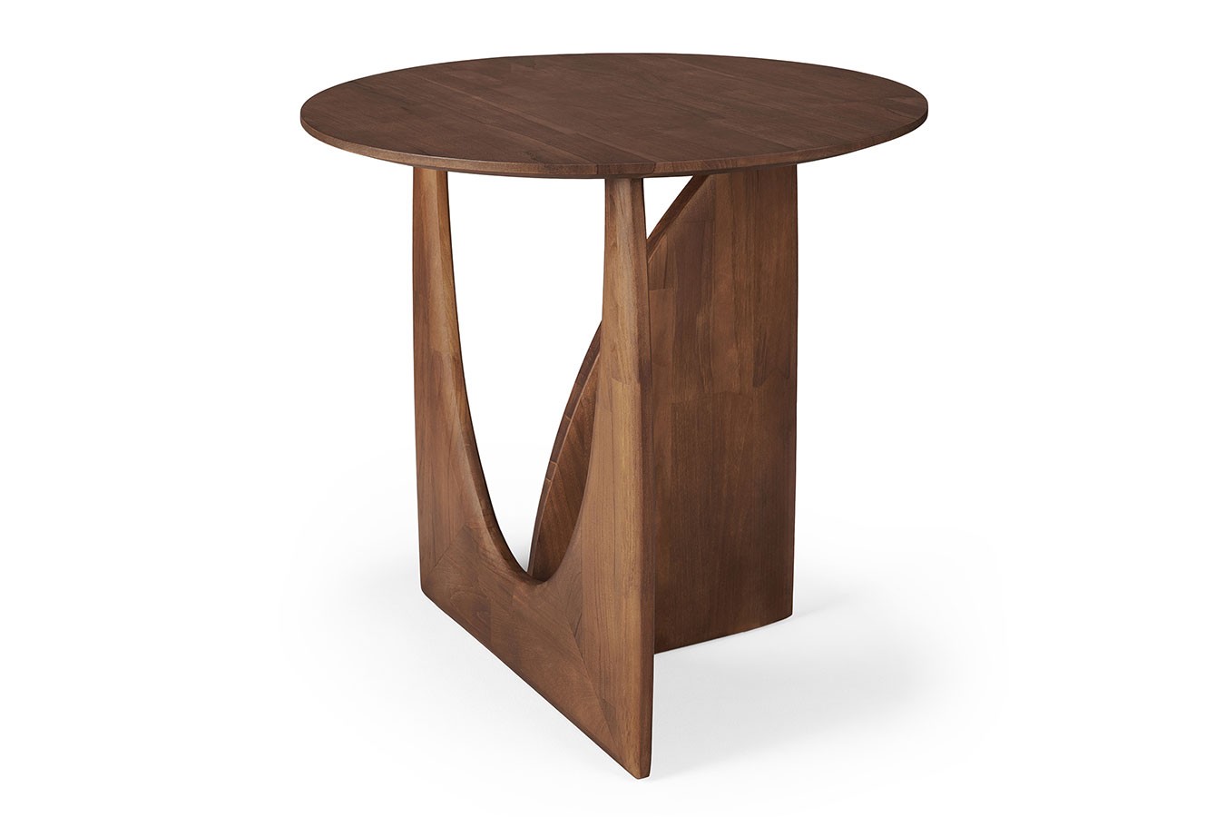 Beistelltisch Geometric Teak natur