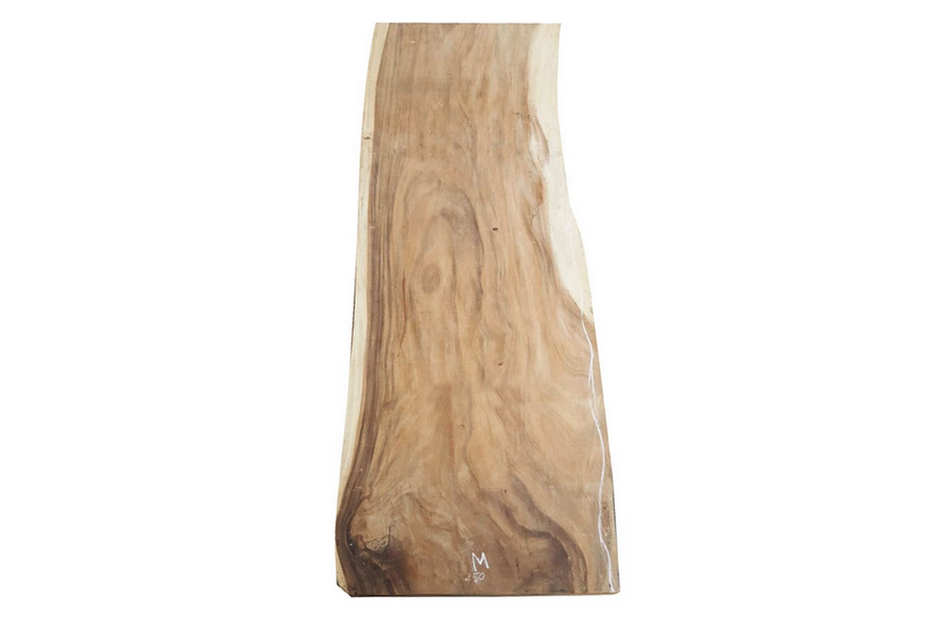 Tischplatte Natural Shape Suarholz Massiv 250*100*8 cm